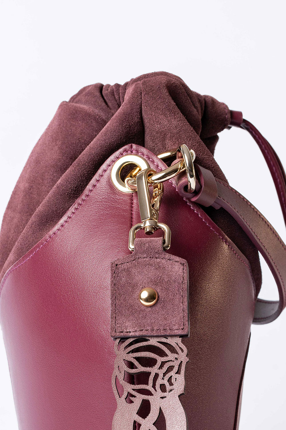 NEW PLUM TULIP BAG