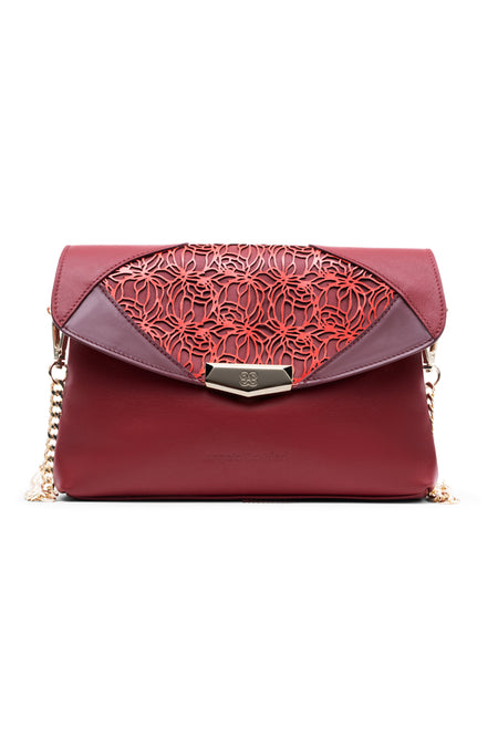 BURGUNDY CLIO BAG