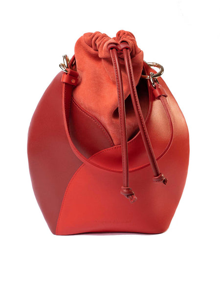 Sac en tulipe rouge