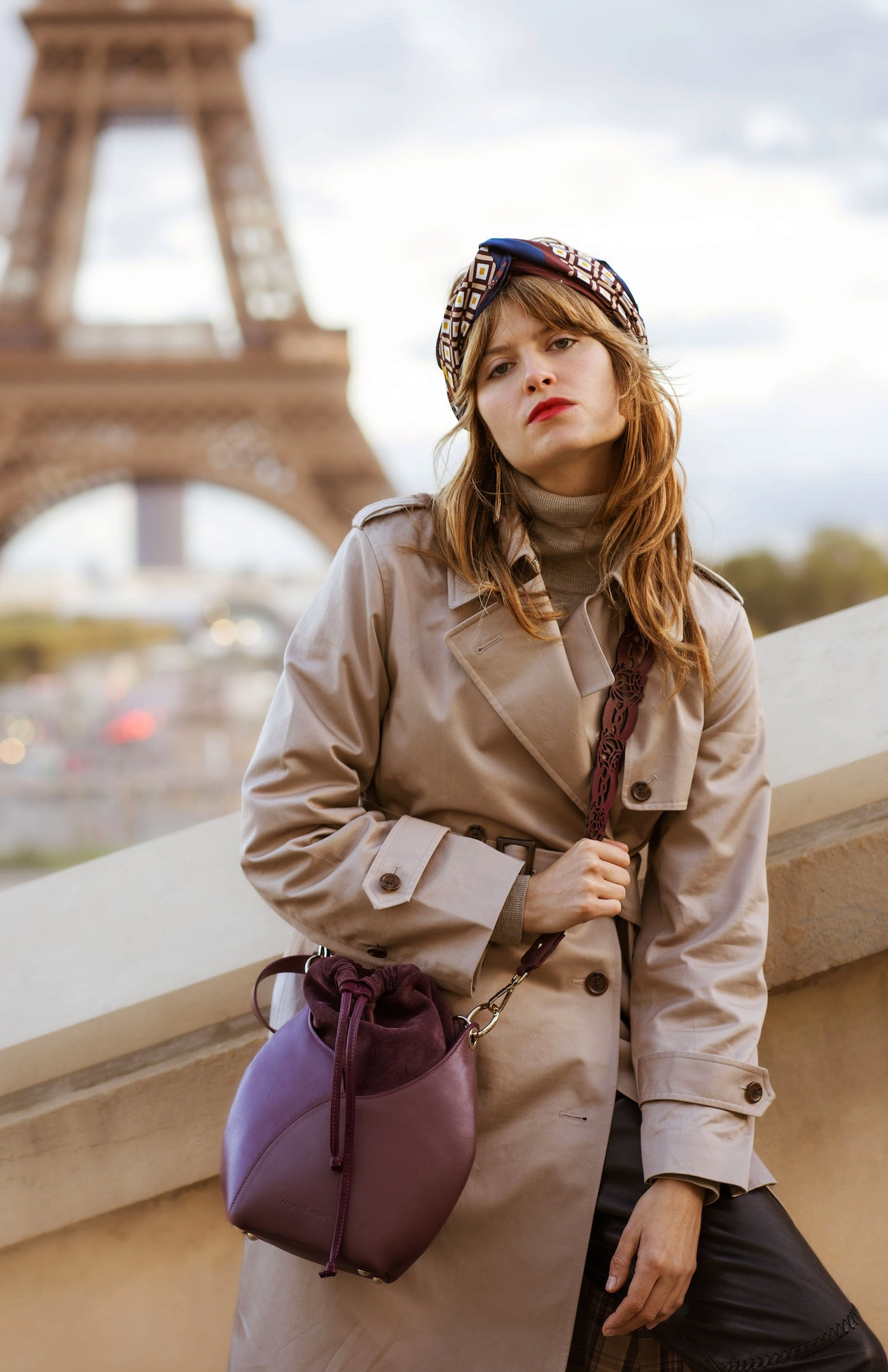 NEW PLUM TULIP BAG | Angela Barbieri – angelabarbieri